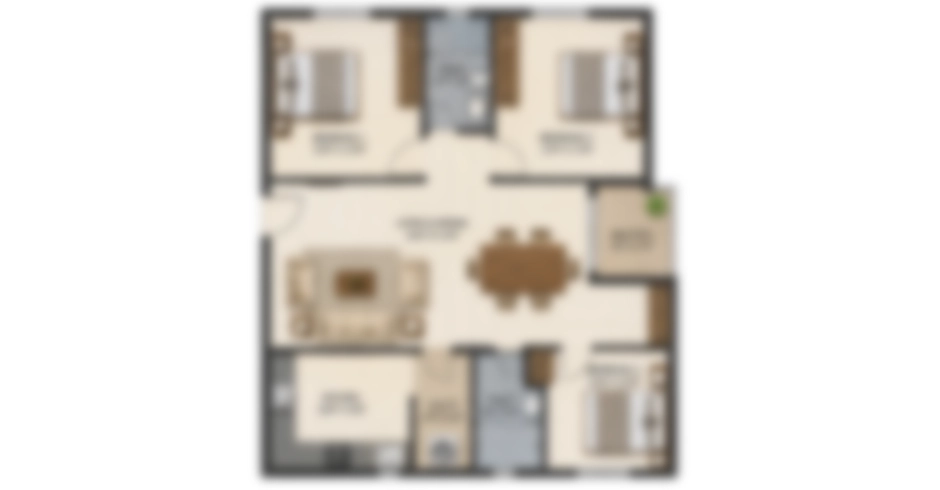 Neelkanth Palm Meridian Vashi Floor Plan